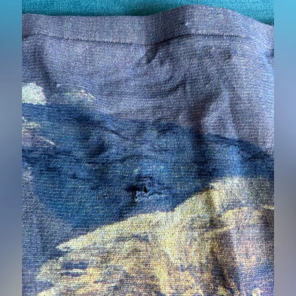 lilith Ankle-Length Sheer Floral Skirt Size Medium - Picture 5 of 8